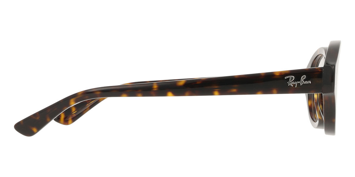 Ray-Ban RX7257 Shilo 8320 Oval Dark Tortoise Eyeglasses