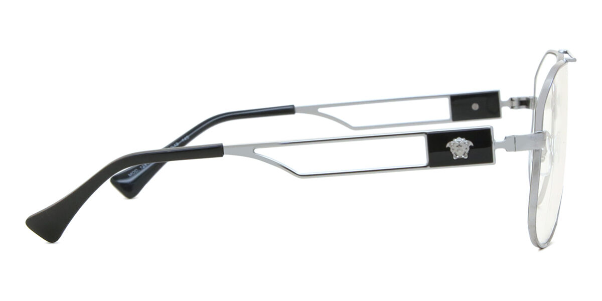 Versace VE1287 Asian Fit 1001 Pilot Grey Eyeglasses