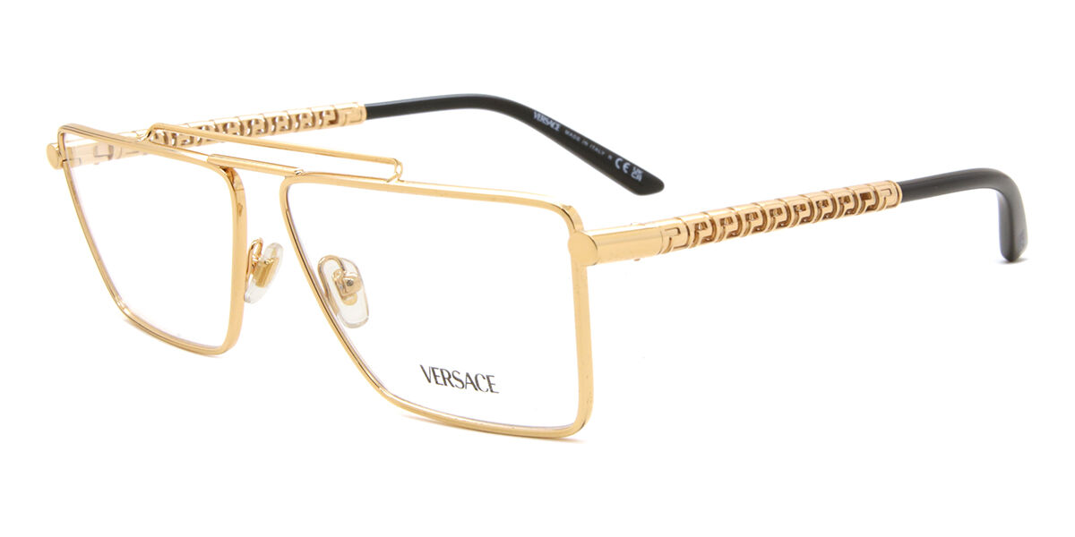 Versace VE1295 1002 Pilot Gold Eyeglasses | SmartBuyGlasses Canada