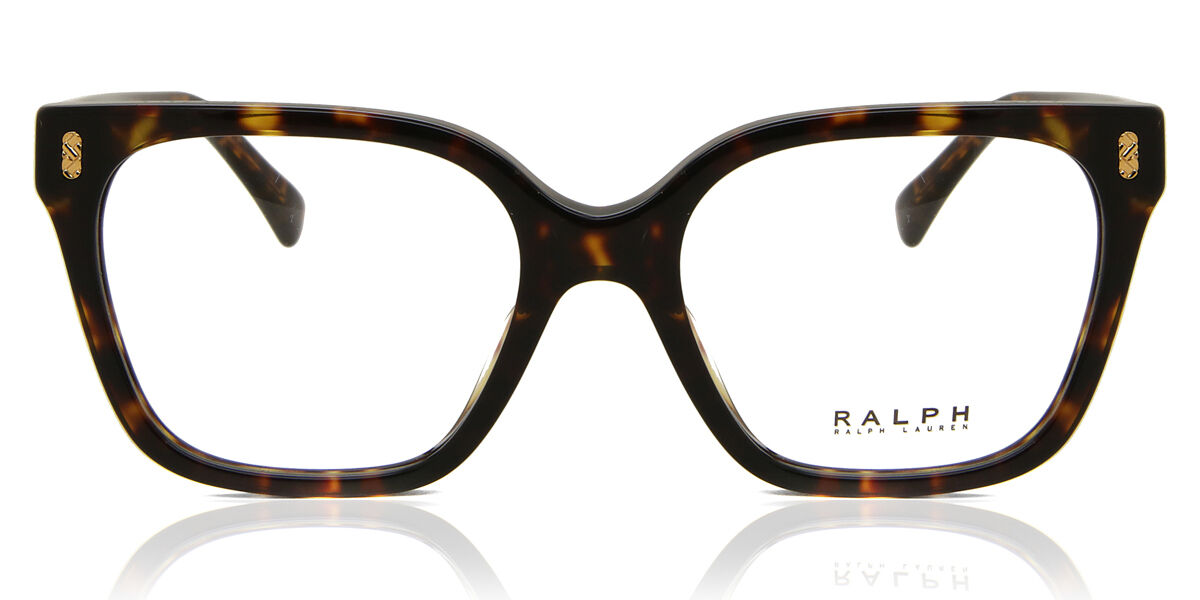 Prada PR 15ZV 07R1O1 Square Caramel Tortoise Eyeglasses