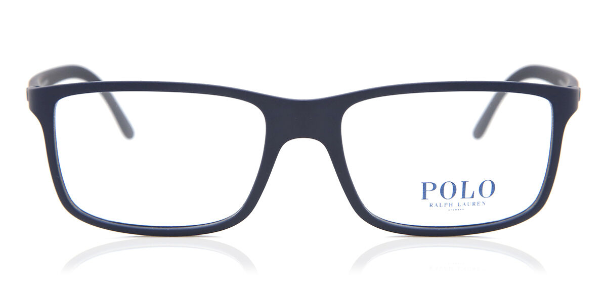 Polo Ralph Lauren PH2126 5506 Rectangle Matte Blue Eyeglasses