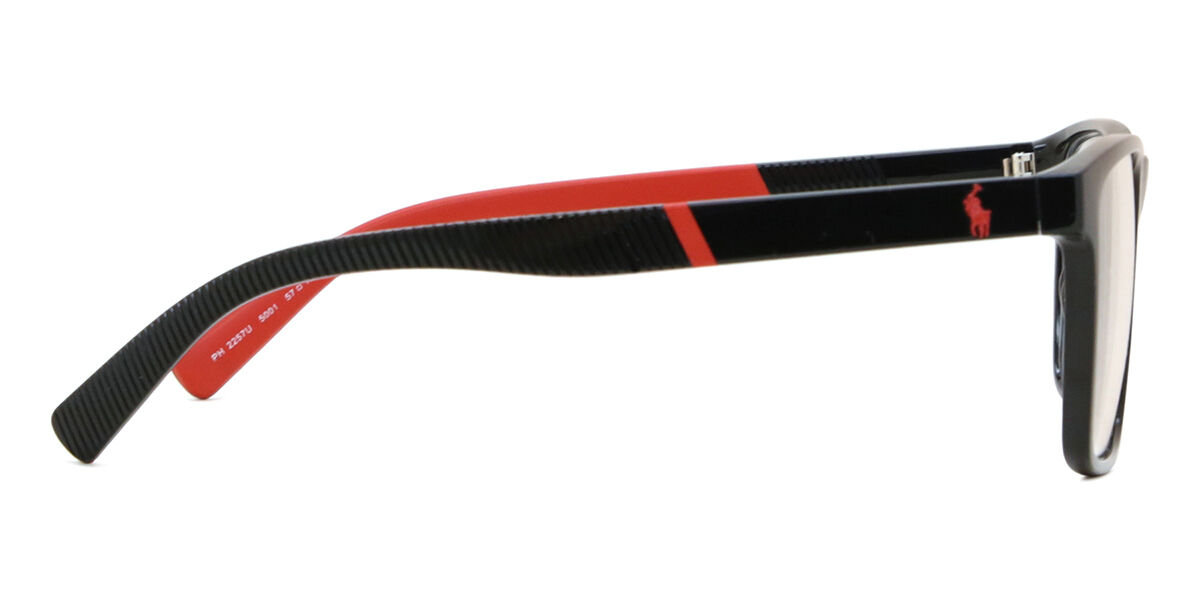 Polo Ralph Lauren PH2257U 5001 Shiny Black Eyeglasses