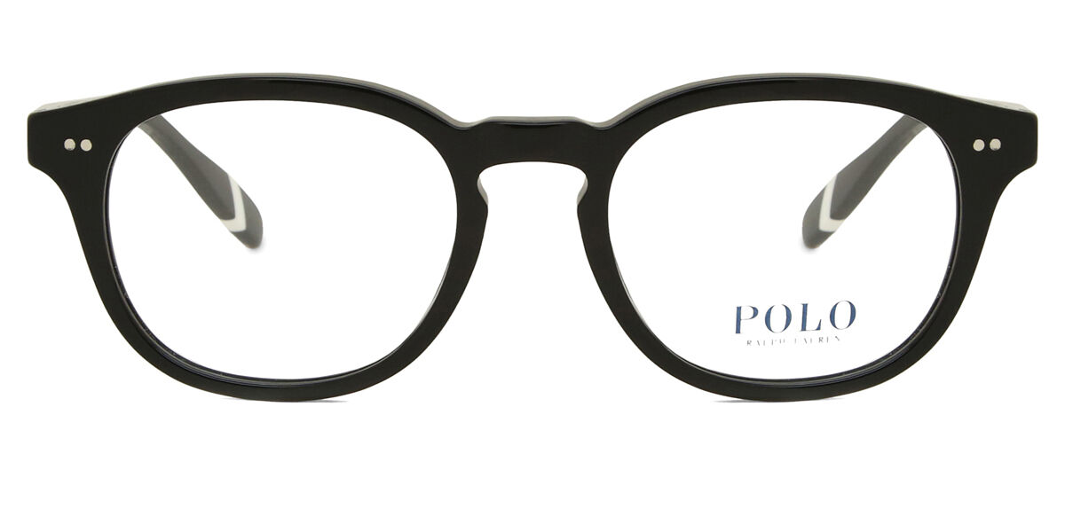 POLO RALPH LAUREN ポロラルフローレン　ZARED SK ATH Polo Ralph Lauren PH2267 5001 Oval Shiny Black Eyeglasses