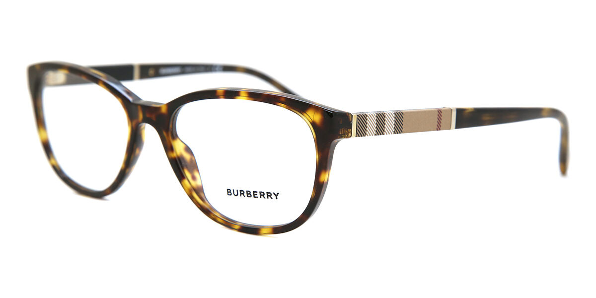Burberry BE2172 3002 Cat Eye Dark Havana Eyeglasses