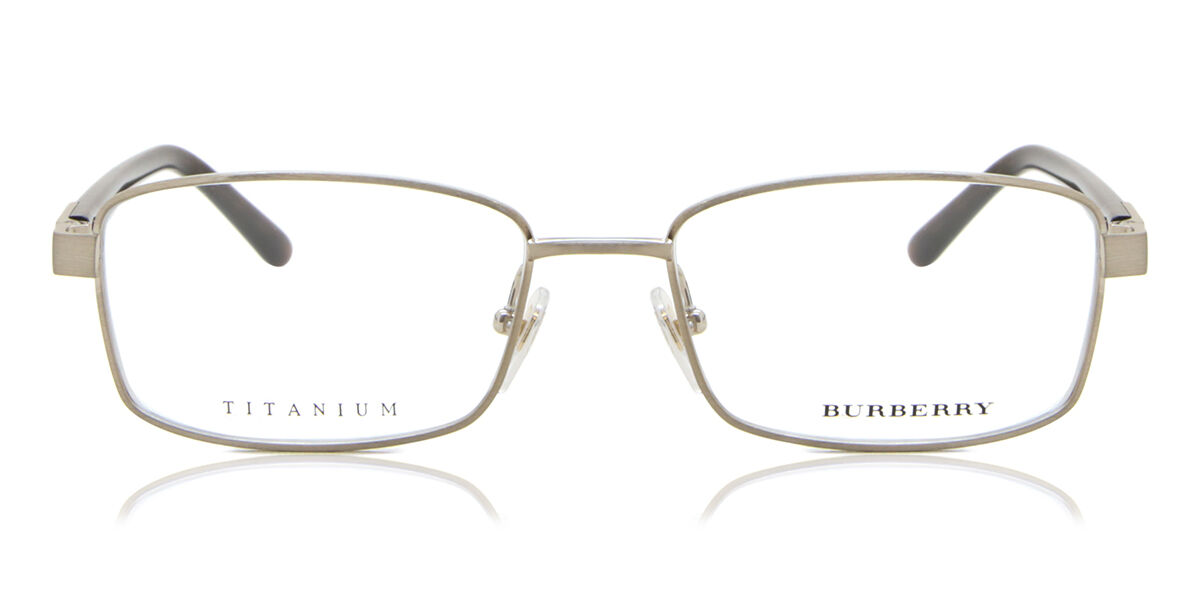 Burberry BE1287TD Asian Fit 1002 Square Brushed Burberry Gold