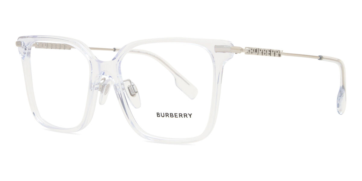 Burberry BE2376 ELIZABETH Asian Fit 3024 Square Clear Eyeglasses