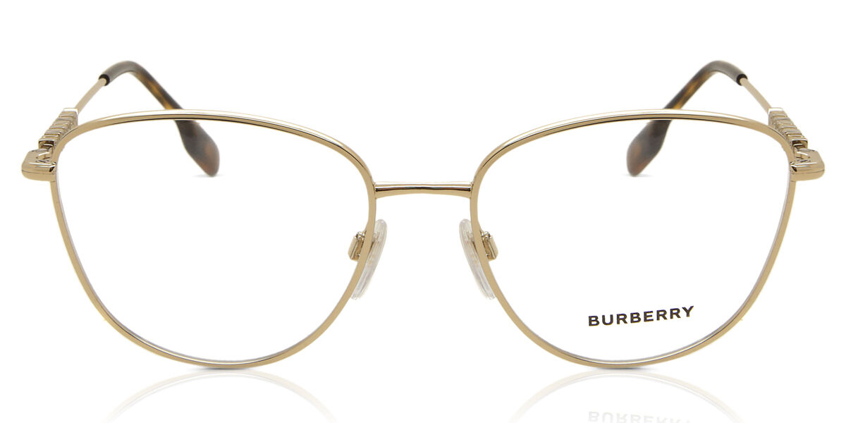 Burberry BE1376 VIRGINIA Asian Fit 1340 Cat Eye Light Gold