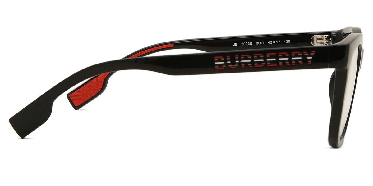 Burberry JB2002U Kids 3001 Square Black Eyeglasses