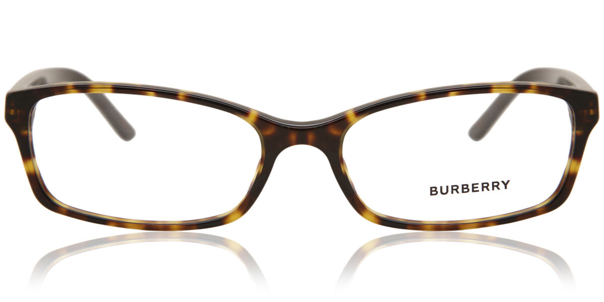 Burberry BE2073 3002 Rectangle Dark Tortoise Eyeglasses