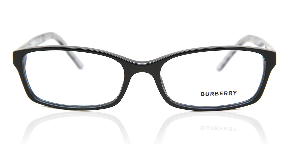 Burberry BE2073 3164 Rectangle Black Eyeglasses | SmartBuyGlasses