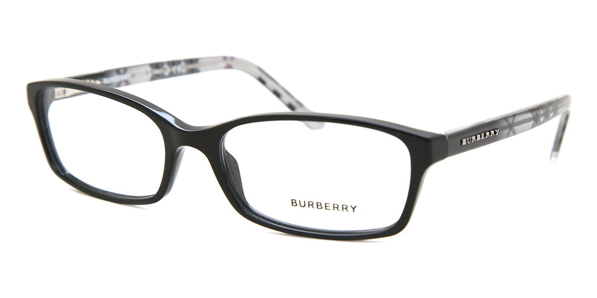 Burberry BE2073 3164 Rectangle Black Eyeglasses | SmartBuyGlasses