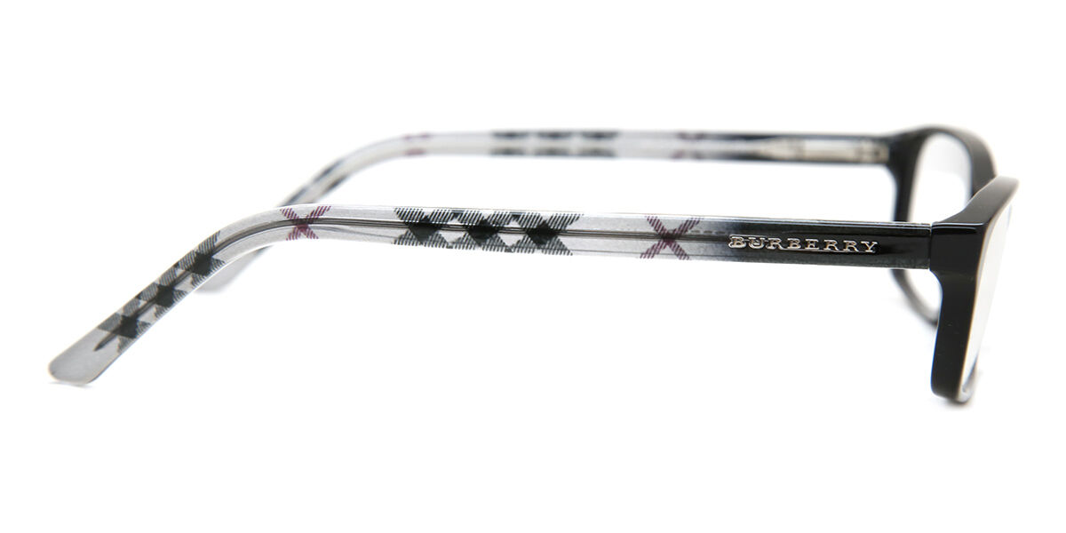 Burberry BE2073 3164 Rectangle Black Eyeglasses | SmartBuyGlasses