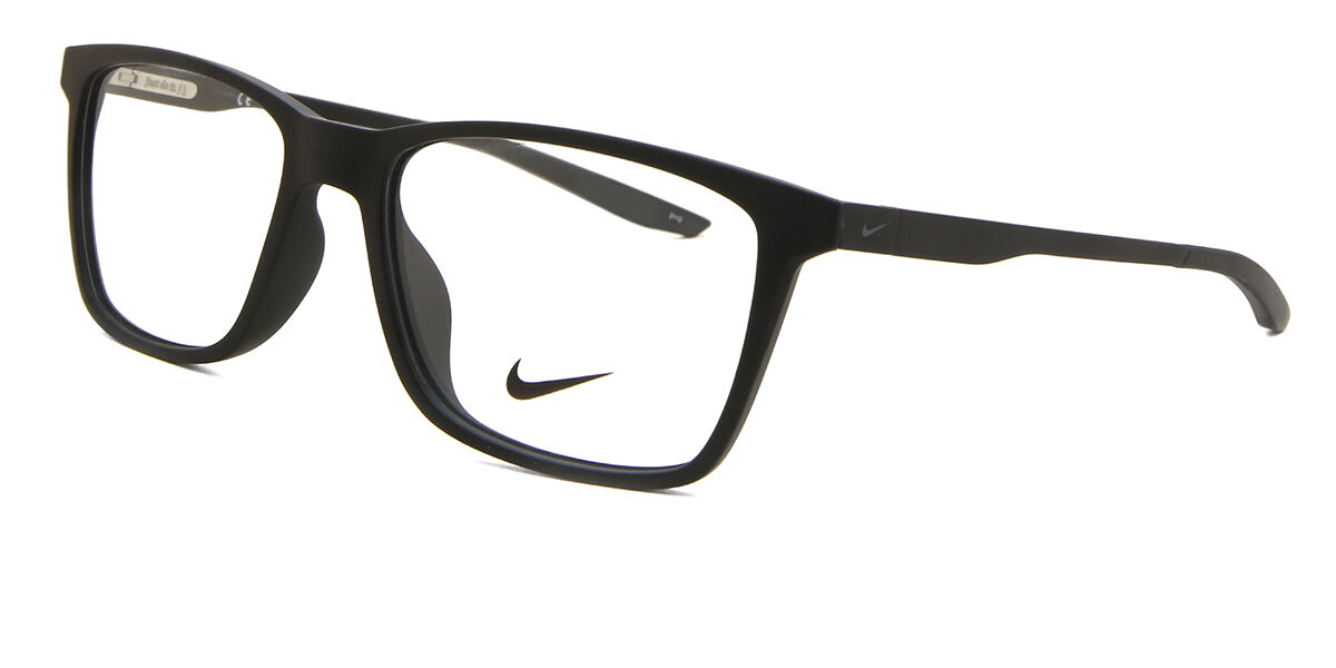 Nike 7286 001 Square Matte Black Eyeglasses | SmartBuyGlasses Canada
