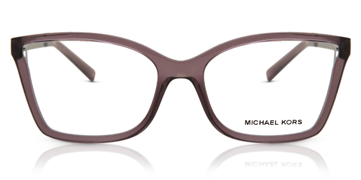 Michael Kors MK4058 CARACAS 3502 Cat Eye Transparent Burgundy