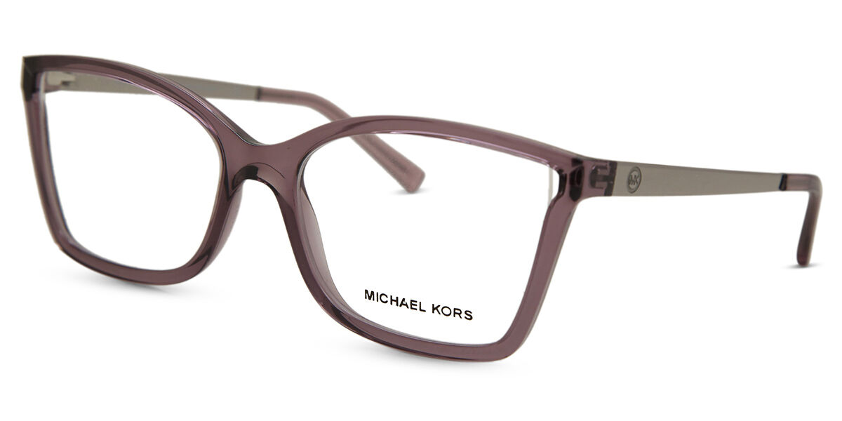 Michael Kors MK4058 CARACAS 3502 Transparent Burgundy Eyeglasses