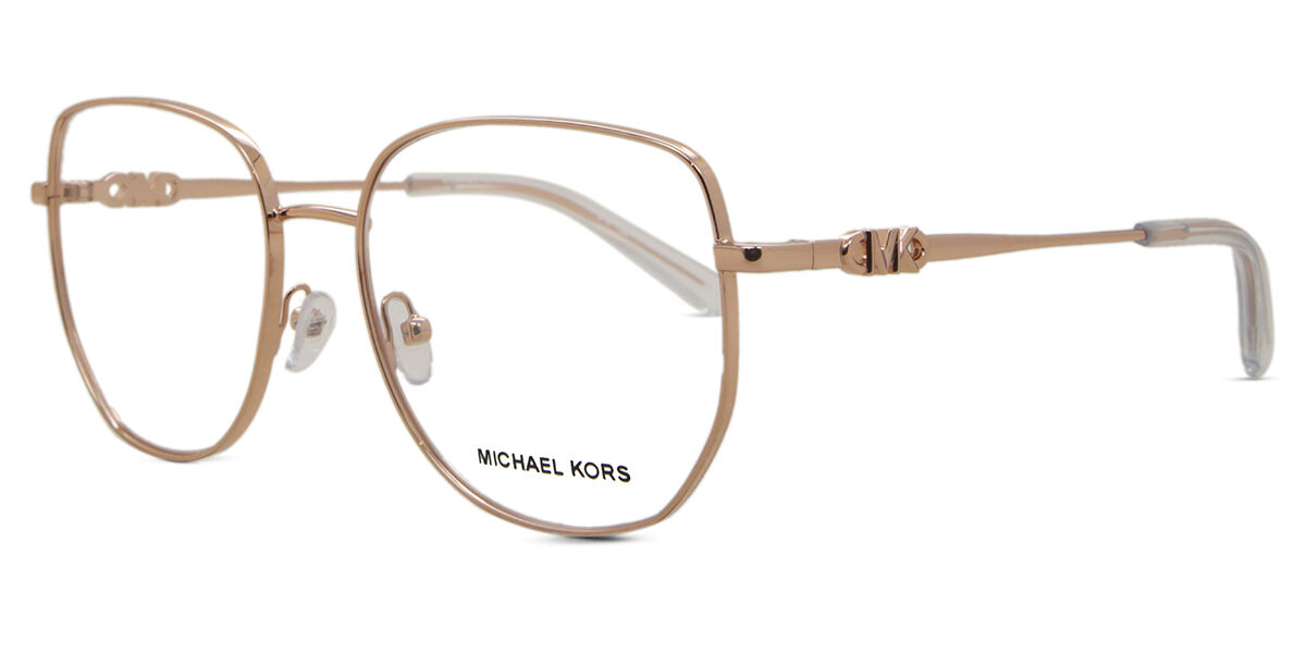 Michael Kors MK3062 BELLEVILLE 1108 Square Rose Gold Eyeglasses