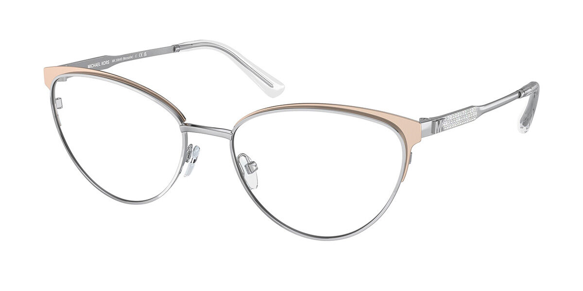 Michael Kors MK3064B MARSAILLE 1108 Oval Rose Gold Rose Eyeglasses