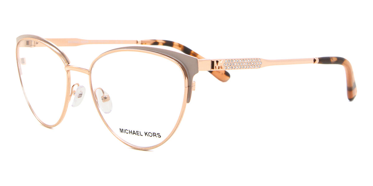 Michael Kors MK3064B MARSAILLE 1108 Oval Rose Gold Rose Eyeglasses