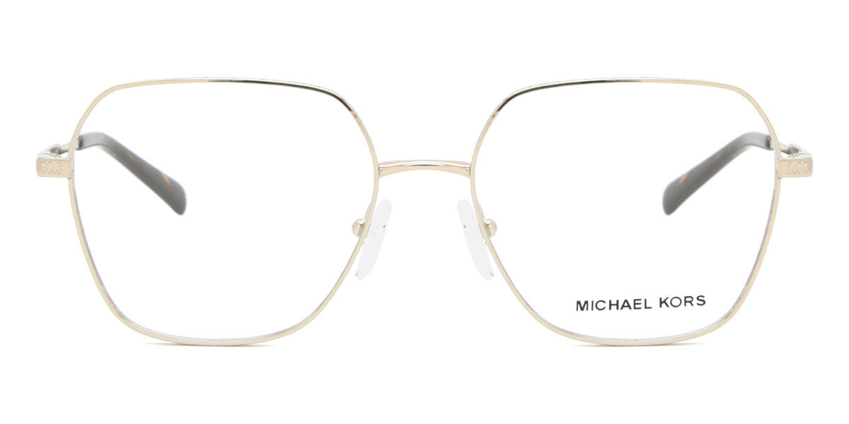 コルチンMK Michael Kors MK3071 AVIGNON 1014 Geometric Light Gold Eyeglasses