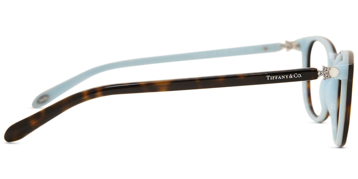 Tiffany & Co. TF2109HB Asian Fit 8134 Square Tortoise/Blue