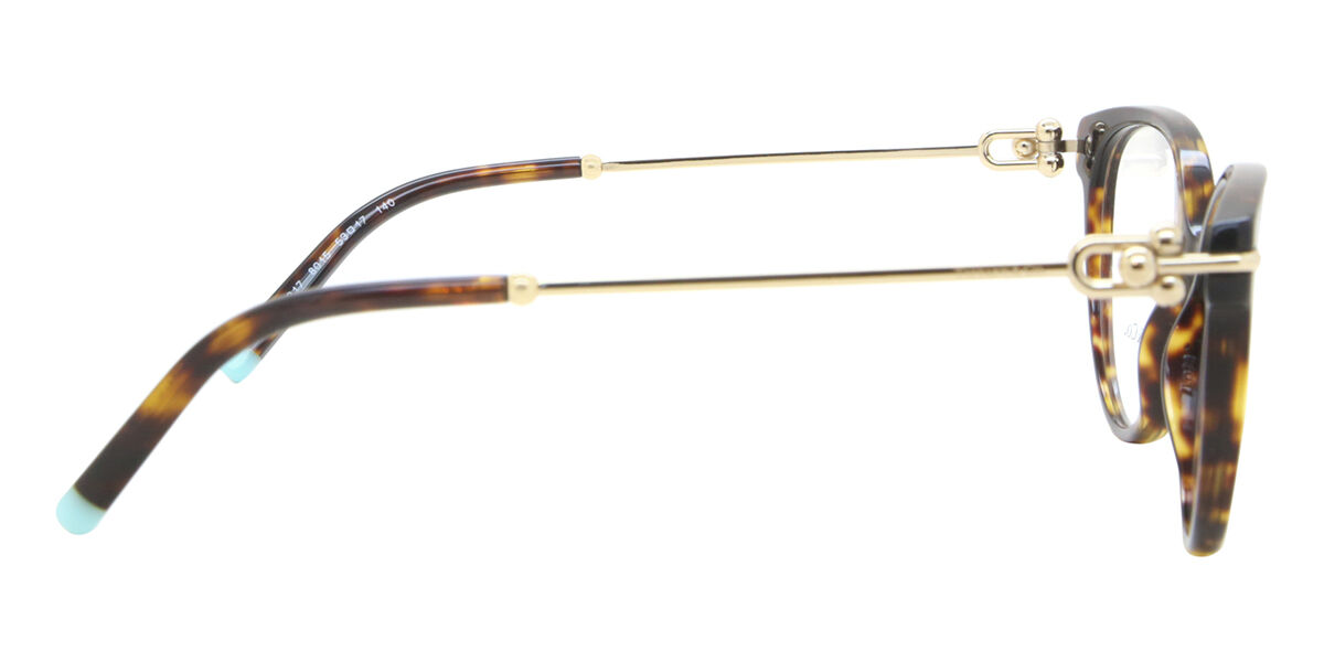 Coco Chanel & Tiffany & Co. キャンバス 2枚セット Tiffany & Co. TF2217 8015 Oval Tortoise Eyeglasses