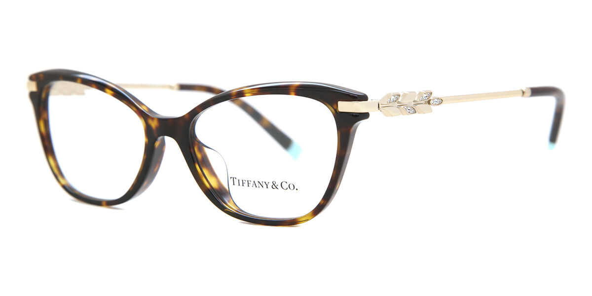 Tiffany & Co. TF2219BF Asian Fit 8015 Cat Eye Tortoise Eyeglasses