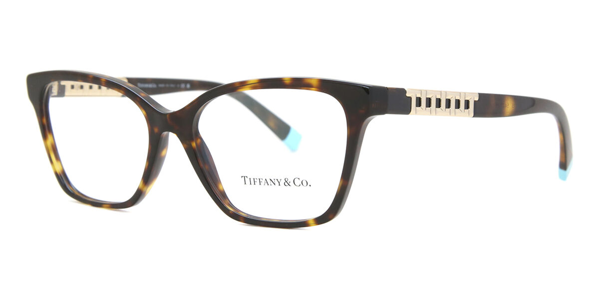 Tiffany & Co. TF2228 8015 Square Tortoise Eyeglasses