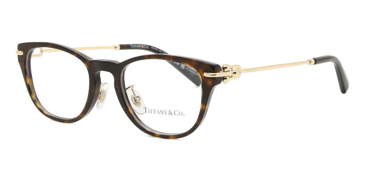 Tiffany & Co. TF2237D Asian Fit 8015 Square Tortoise Eyeglasses