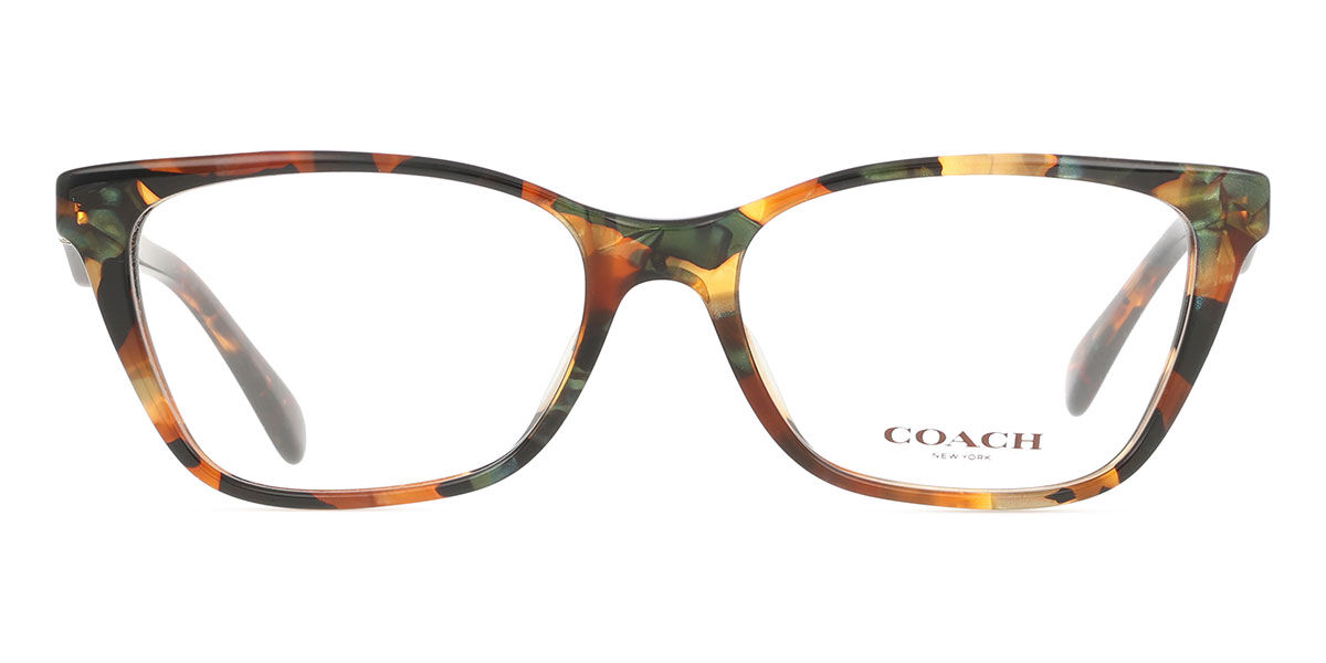Coach HC6248U 5844 Cat Eye Jade Pearl Tortoise Eyeglasses