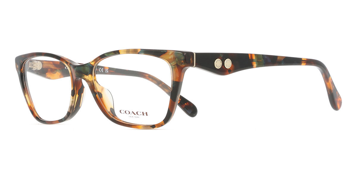 Coach HC6248U 5844 Cat Eye Jade Pearl Tortoise Eyeglasses