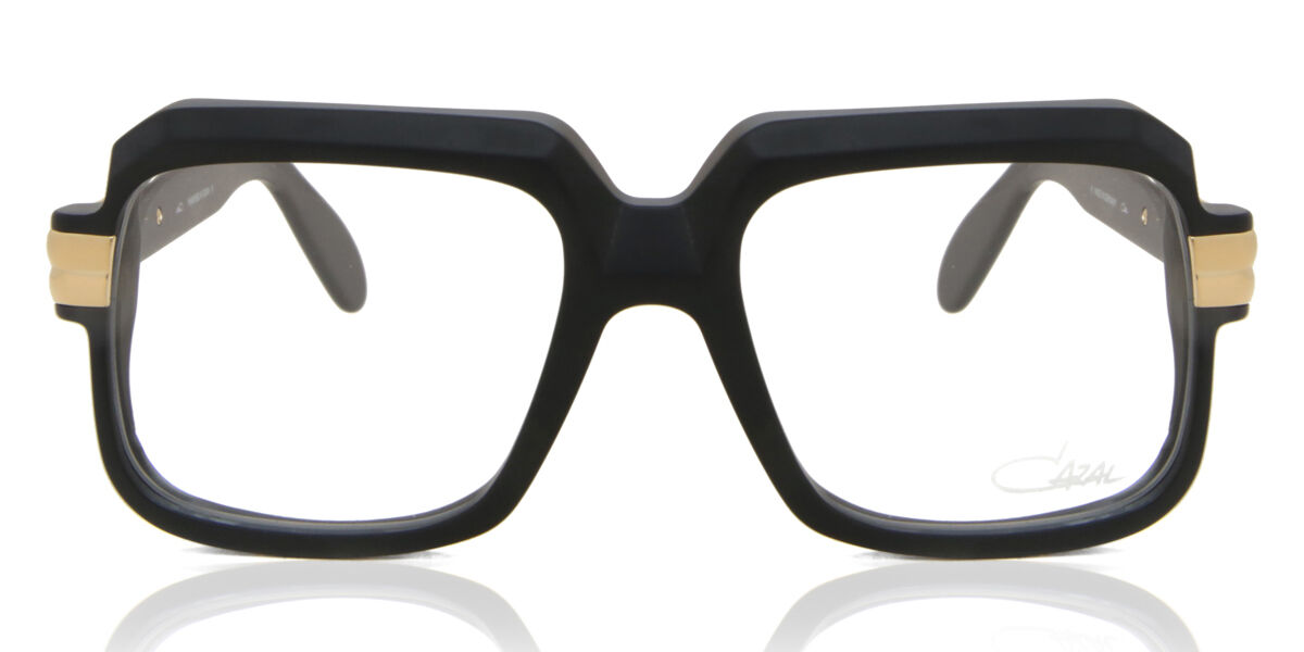 希少CAZAL 607マッドブラックCAZAL LEGENDSカザールレジェンズ Cazal 607 011 Oversized Matte Black Eyeglasses | SmartBuyGlasses
