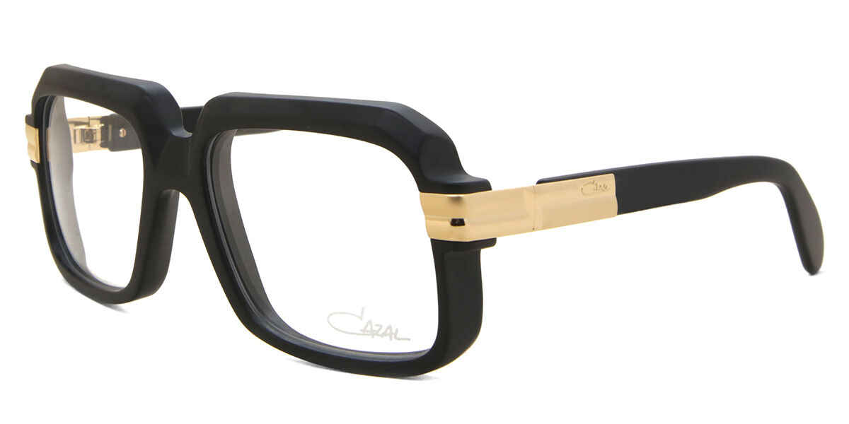 Cazal 607 011 Oversized Matte Black Eyeglasses | SmartBuyGlasses