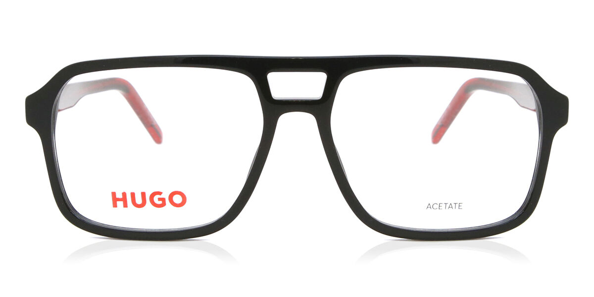 HUGO HG 1299 OIT Pilot Black Eyeglasses | SmartBuyGlasses Canada