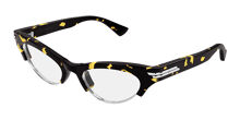 Bottega Veneta BV1193O 001 Cat Eye Black Eyeglasses  display picture 2