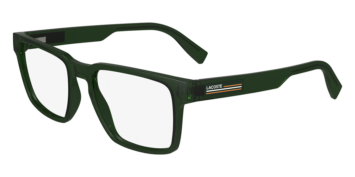 Lacoste L2948 410 Square Transparent Blue Eyeglasses