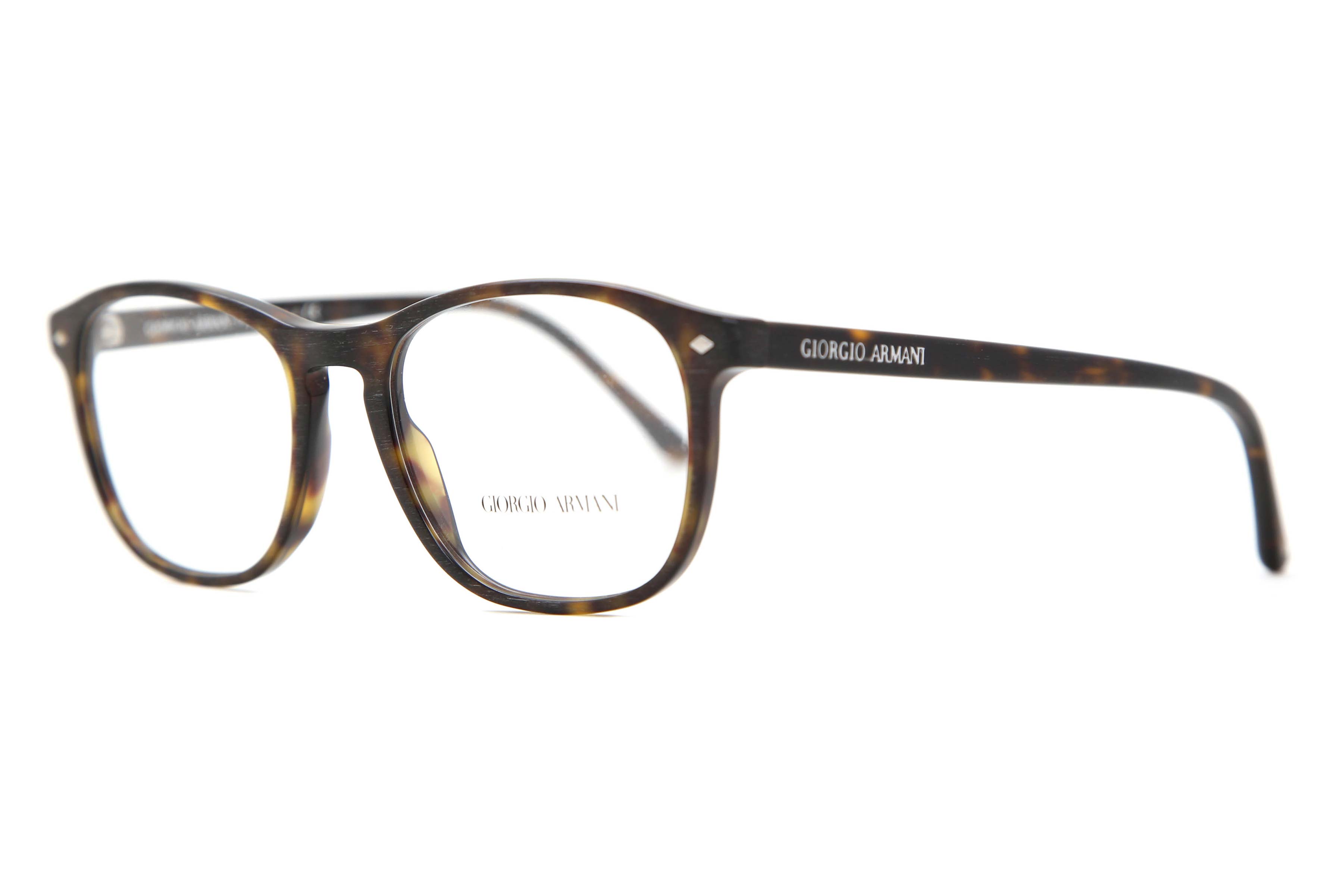 Giorgio Armani AR7003 5002 Square Matte Dark Tortoise Eyeglasses