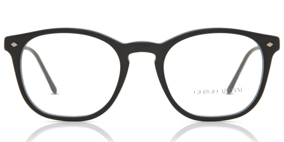 Giorgio Armani AR7074 5042 Oval Matte Black Eyeglasses