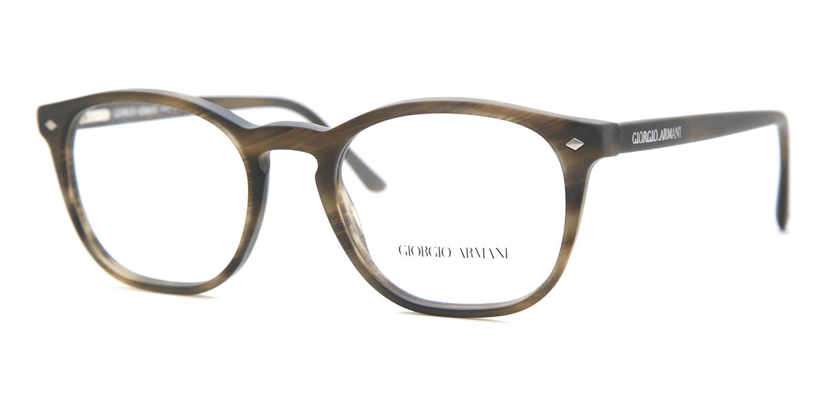 Giorgio Armani AR7074 5405 Oval Brown Eyeglasses | SmartBuyGlasses