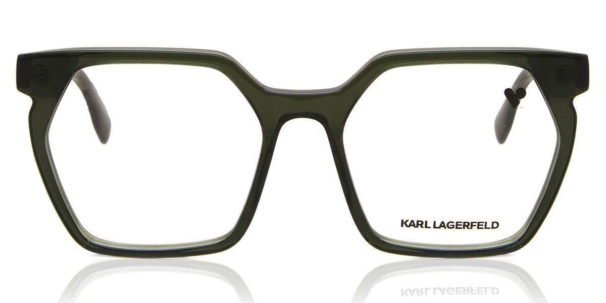 Karl Lagerfeld KL6093 275 Geometric Transparent Khaki Green