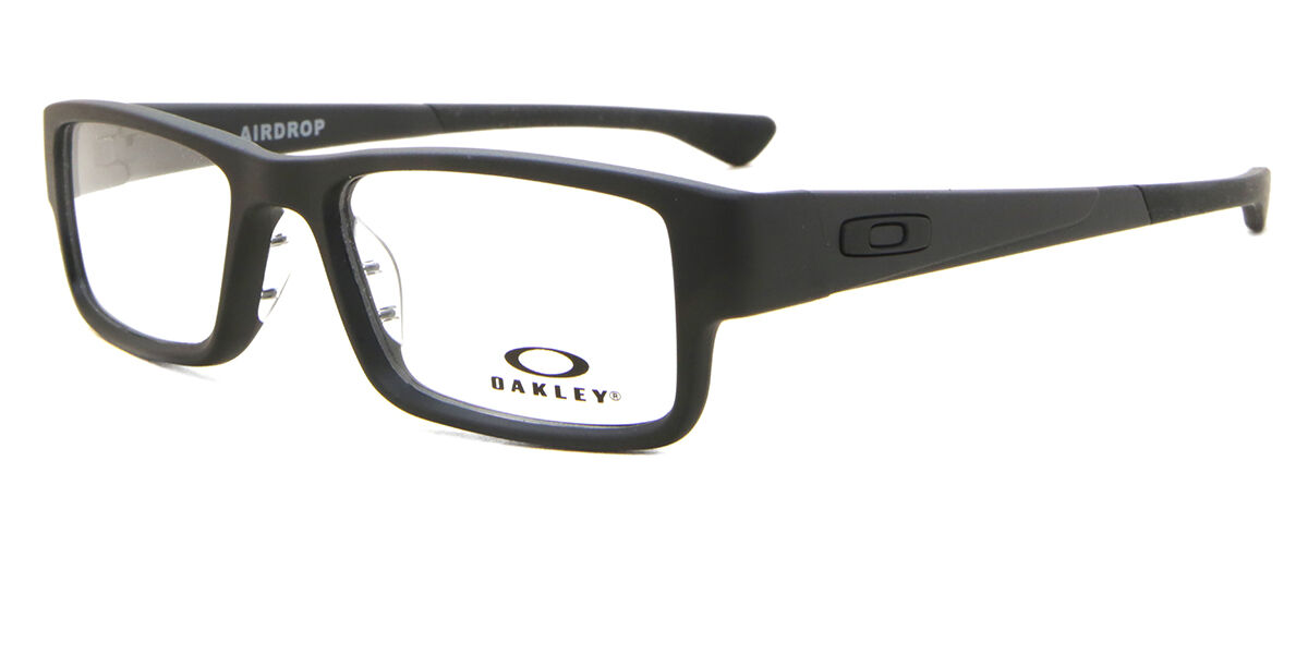 Oakley OX8046 AIRDROP 804601 Rectangle Satin Black Eyeglasses