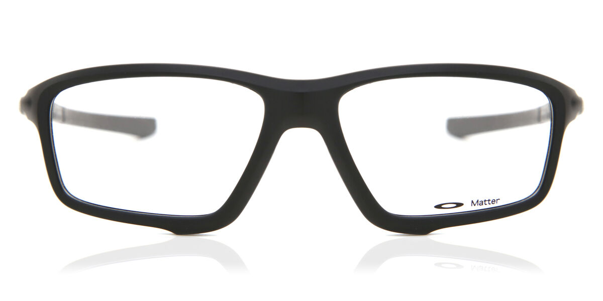 Oakley OX8076 CROSSLINK ZERO 807607 Rectangle Satin Black