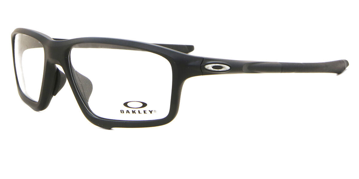 ooooo☆！CLANE  SEE-THROUGH LINE Eyeglasses OAKLEY OX 8076 807607 CROSSLINK ZERO 56/16 Man Noir