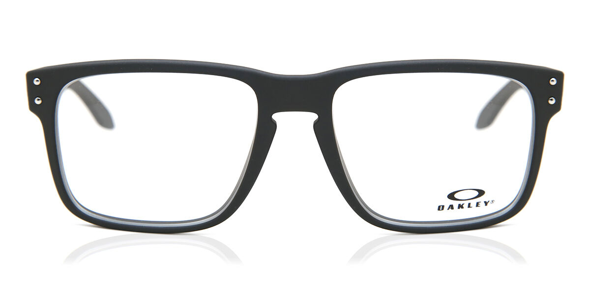 Oakley OX8156 HOLBROOK RX 815601 Rectangle Satin Black Eyeglasses