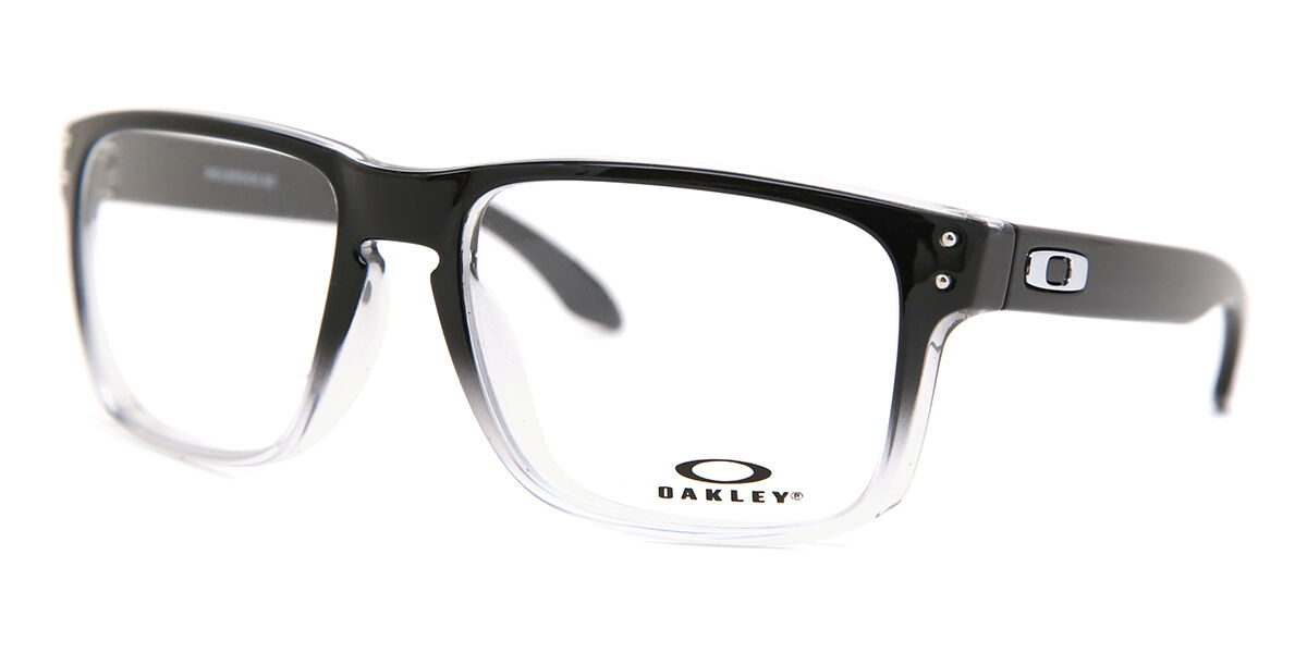 Oakley OX8156 HOLBROOK RX 815606 Rectangle Polished Black Clear