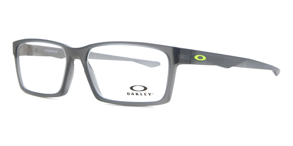 Oakley OX8060 OVERHEAD 806002 Rectangle Satin Grey Eyeglasses