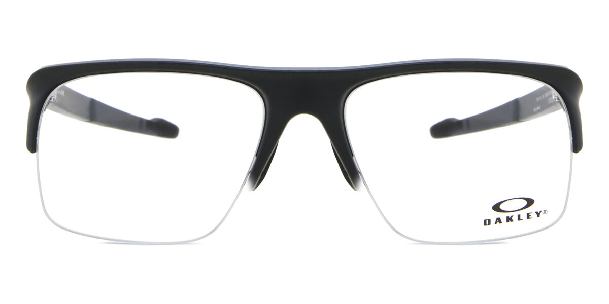 Oakley OX8061 PLAZLINK 806101 Rectangle Satin Black Eyeglasses
