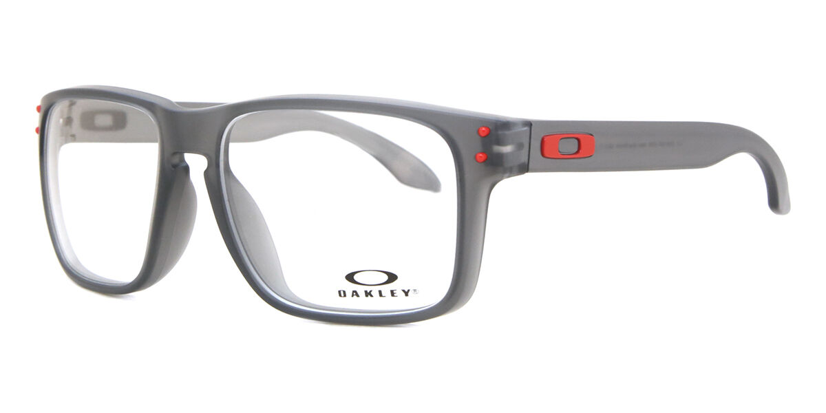 Oakley OX8100F HOLBROOK RX Asian Fit 810002 Rectangle Satin Smoke