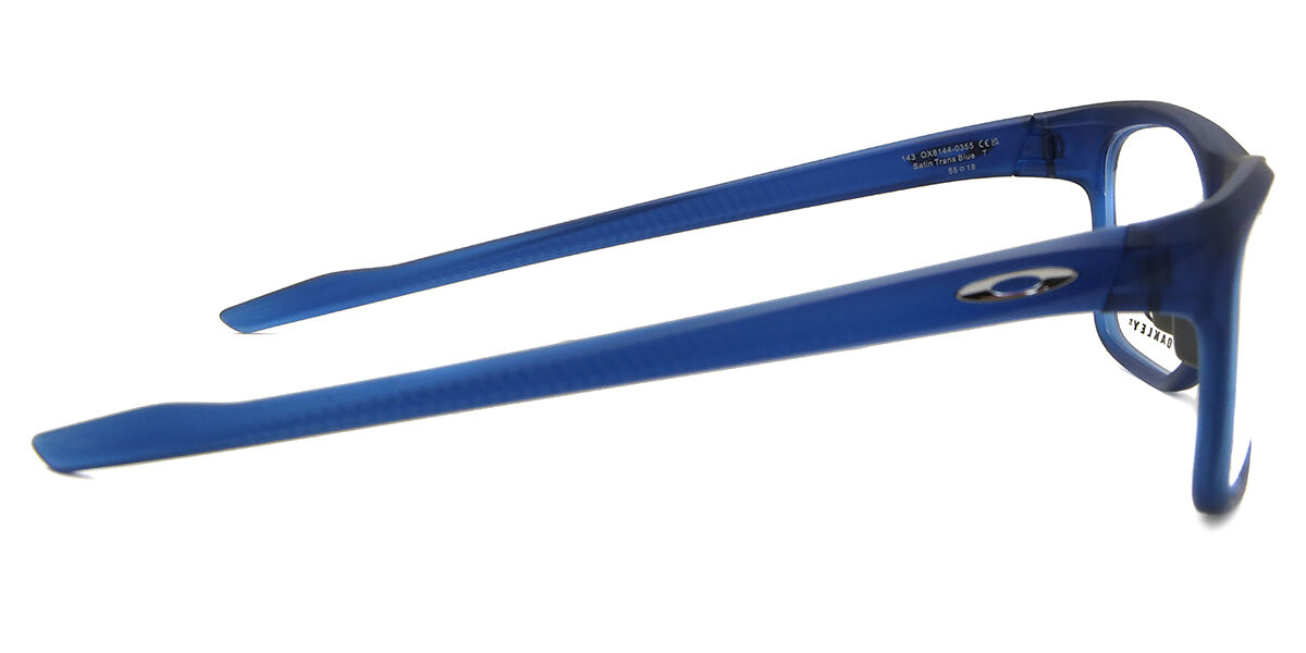 Oakley OX8144 KNOLLS 814403 Rectangle Satin Transparent Blue