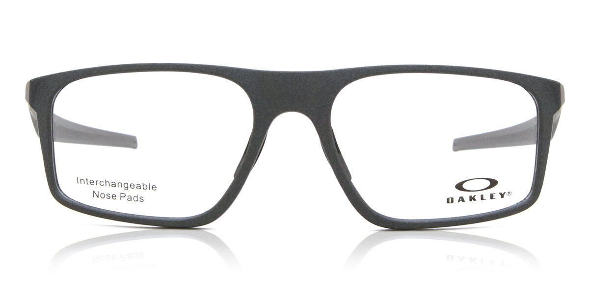 Oakley OX8183 BAT FLIP 818304 Rectangle Light Satin Steel