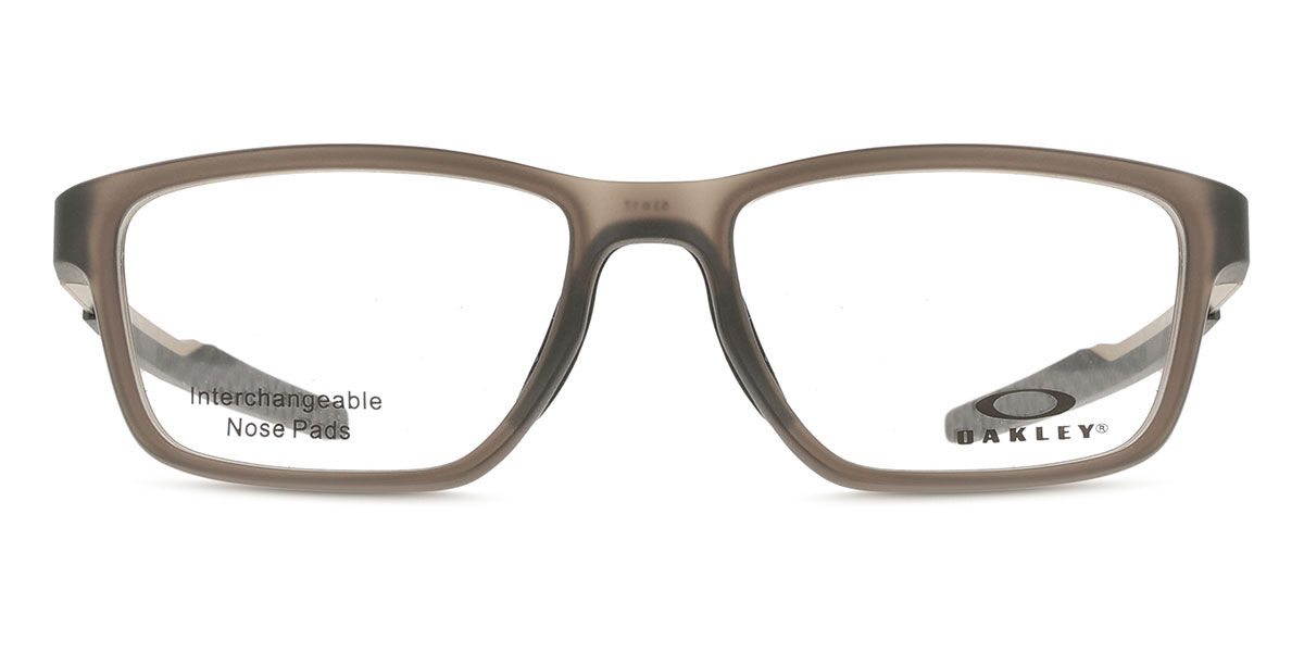 Oakley OX8153 METALINK 815318 Rectangle Matte Grey Ink Eyeglasses